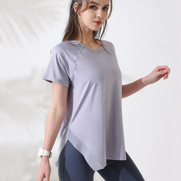 Loose-Yoga-Clothes-Tops-Short-Sleeve-Running-T-Shirts-Sports-Fitness-Tops-Womens-Blouses.webp Loose Yoga Clothes Tops Short Sleeve Running T Shirts