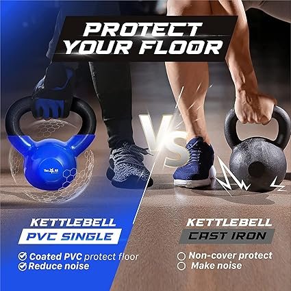 81ubMelA2oL._AC_SX425_.jpg Yes4All Kettlebells Vinyl Coated Cast Iron for Dumbbell Weights